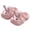 D204-Pink, variant on PEASKJP Girls Slippers Toddler Slippers Boys Girls House Shoes Cartoon House Shoes (Blue,12)