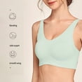 thumbnail image 3 of Women Comfortable Bras, Seamless Wire Free Everyday Bras, Soft and Light Basic Bras for Women, 3 of 5