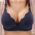 thumbnail image 4 of XuJwPNcy 3 Pc Bras for Women Wireless Push up Seamless Everyday Comfort Breathable Adjustable Wirefree Bras, 4 of 5