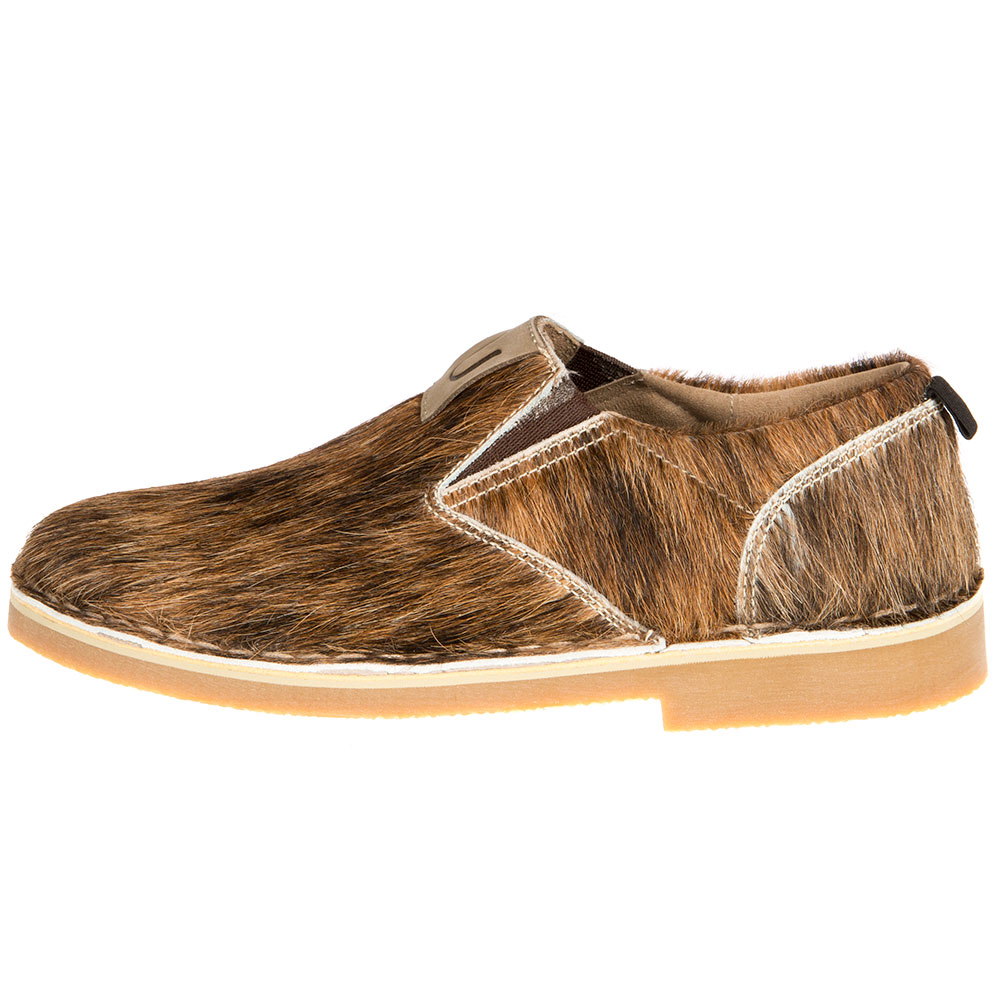 Uwezo Brands Mens natural hair on cowhide slip on shoes Uwezo Brands Mens natural hair on cowhide slip on shoes