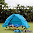 thumbnail image 5 of Arctic Lemmings 4-in-1 Camping Cot Tent, Foldable Off Ground Elevated Tent Set for 1 Person for Outdoor Hiking & Travel Camping, 5 of 7