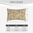 thumbnail image 4 of Balery Retro Geometry Bedding Queen Pillow Cases - Envelope Closure - Soft Brushed Microfiber Fabric - Shrinkage and Fade Resistant Pillow Cases-20"x30", 4 of 6