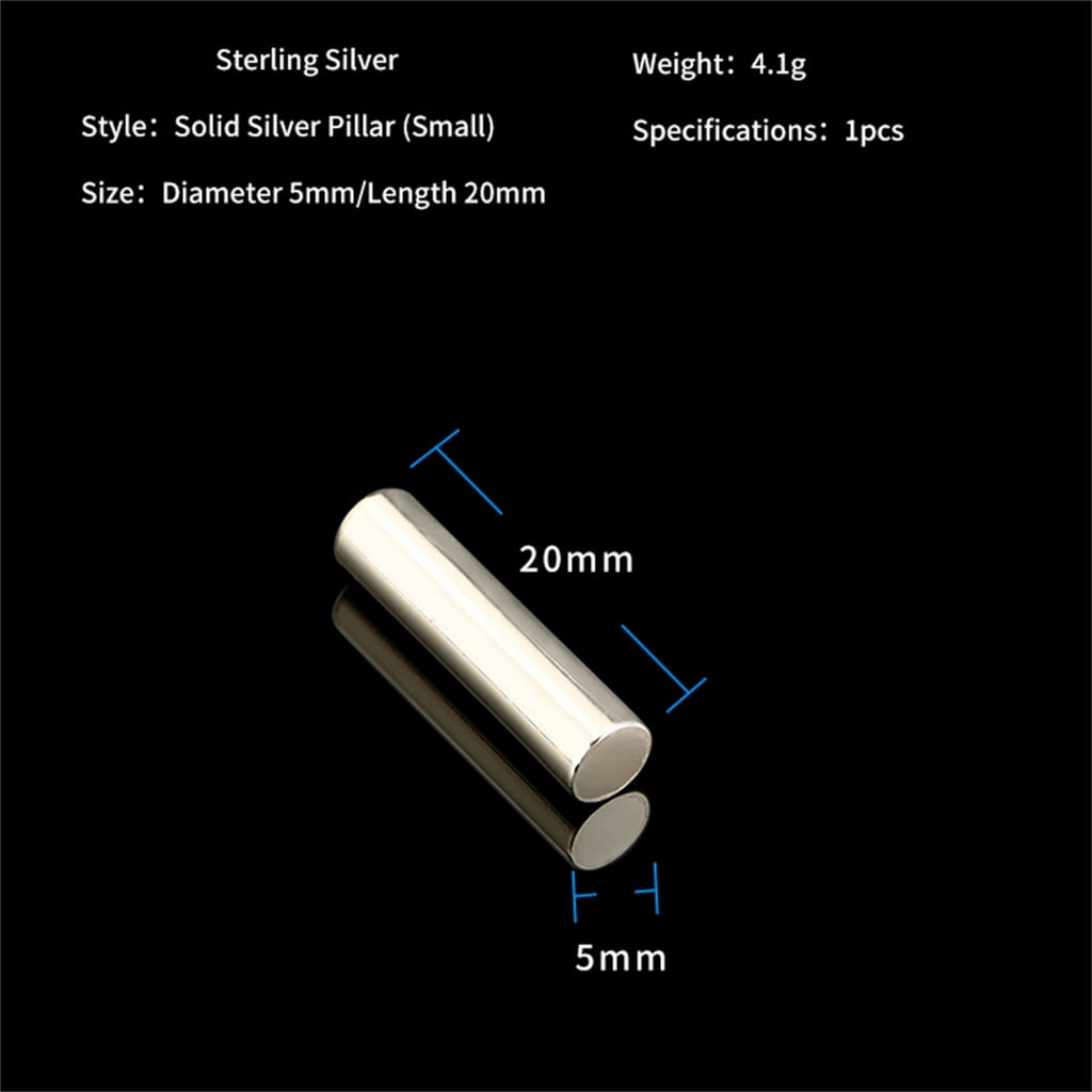 5x20mm/6x25mm Silver Fuse Pillar Providing Exceptionally HIFI Sound For Music