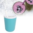 thumbnail image 4 of YAHHU Slushie Maker Cup 6 oz / 180ml Quick Freezing Smoothie Cooling Cup for DIY Frozen Drinks Juice Beverages Blue Portable Squeeze Slushy Maker for Home Kitchen Party Kids and Adults Gift, 4 of 9