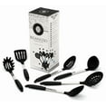 thumbnail image 2 of STARLIGHT- Bizanzzio Stainless Steel & Silicone Kitchen Utensil Set In Black Cooking Tools, 2 of 5
