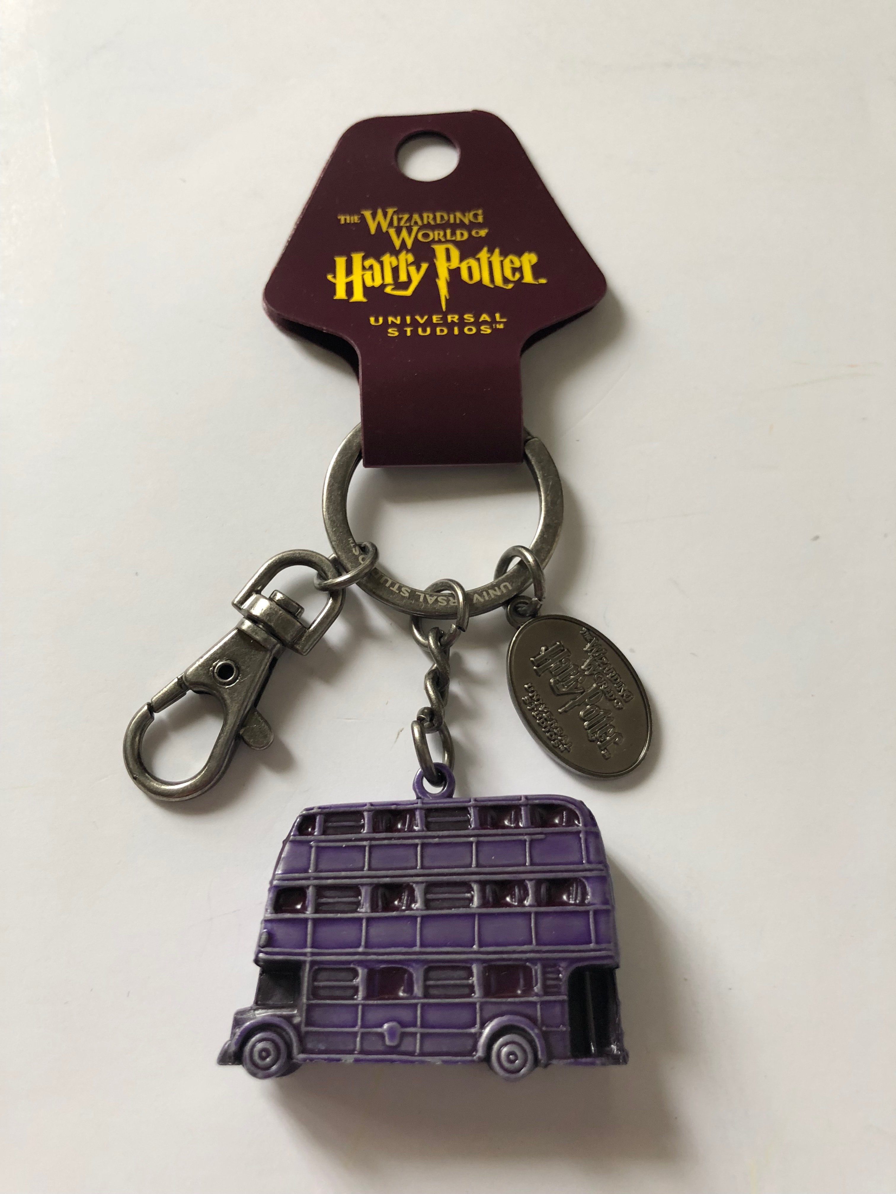 Official Warner Bros licence Harry Potter Knight Bus Keyring 