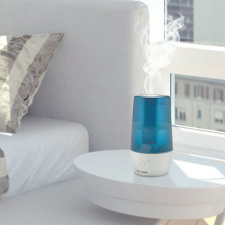 PureGuardian - 1 Gal. Ultrasonic Humidifier - Blue/White