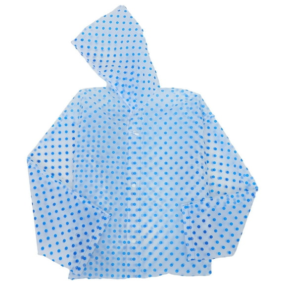 Worgeous Clear Raincoat Long for Women Waterproof Transparent Women's