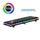 thumbnail image 5 of Teclado Mecánico Gamer Virtual Zone Bora Switch Rojo Retro Iluminado RGB, 5 of 10