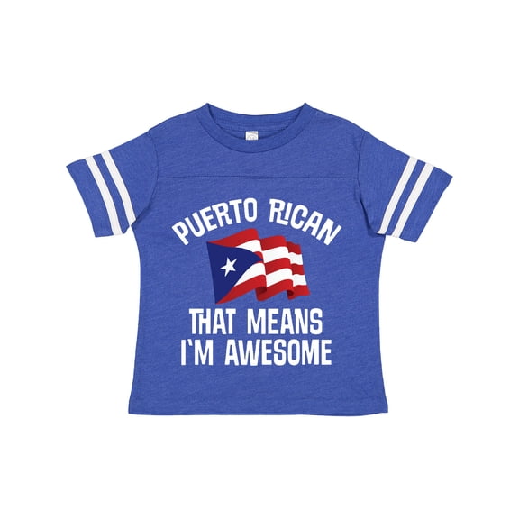 Inktastic Puerto Rican Awesome Boys or Girls Toddler T-Shirt