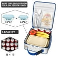 thumbnail image 3 of Daisy Flower Insulated Lunch Box for Women Men Teens, Reusable Lunch Tote for Daily Use in Office or School, 3 of 6