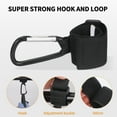thumbnail image 5 of Skycase 2 Pack Stroller Hooks for Hanging, Baby Stroller Hook for Diaper Bags, Multipurpose Hooks for Hanging Bags, Shopping Bags, Tote, Free Hands, Stroller Accessories, Durable Stroller Hooks Clips, 5 of 8