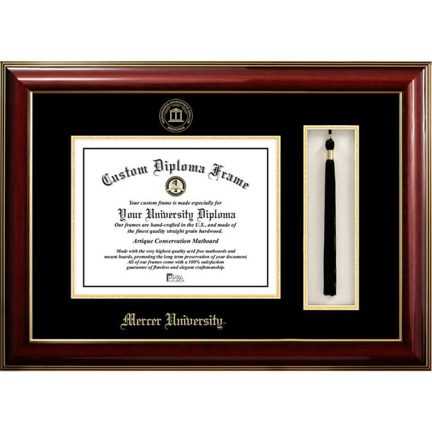 Ocm Diploma Frame Mercer University Bear Displays Diploma Certificate 8 5 X 11 Walmart Com Walmart Com