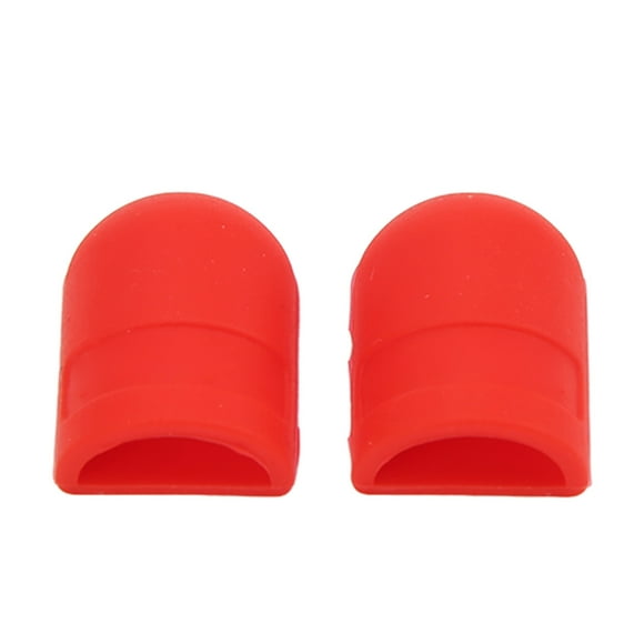 Bicycle Hand Change Protective Sleeves, Anti Slip Bike Silicone Anti Scratch Brake Lever Cover 1 Pair for Most Road Bikes Red