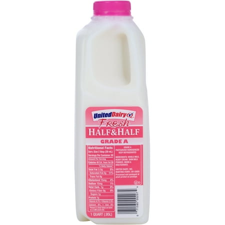 half dairy united quart fresh
