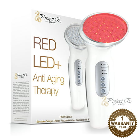 Red Light LED Light Therapy Collagen Boost Skin Firming Lifting Light Control Sensor Facial Beauty (Best Red Light Therapy Device)