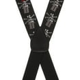thumbnail image 3 of SuspenderStore Contemporary Ribbon Life Of The Party Suspenders - Clip, 3 of 4