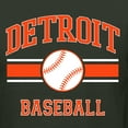 thumbnail image 6 of Wild Bobby City of Detroit Baseball Fantasy Fan Sports Men's Tank Top, Forest Green, Medium, 6 of 6