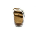 thumbnail image 4 of YOYO womens Soft Footbed - Leather,Colorful white snake pattern(US 7-7.5/EU 38), 4 of 5