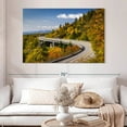 thumbnail image 2 of Elephant Stock Linn Cove At Blue Ridge Wall Art - Horizontal Canvas Wall Art - Living Room Wall Decor - Nature Canvas - Green And Gray Decor - 51" x 34", 2 of 8
