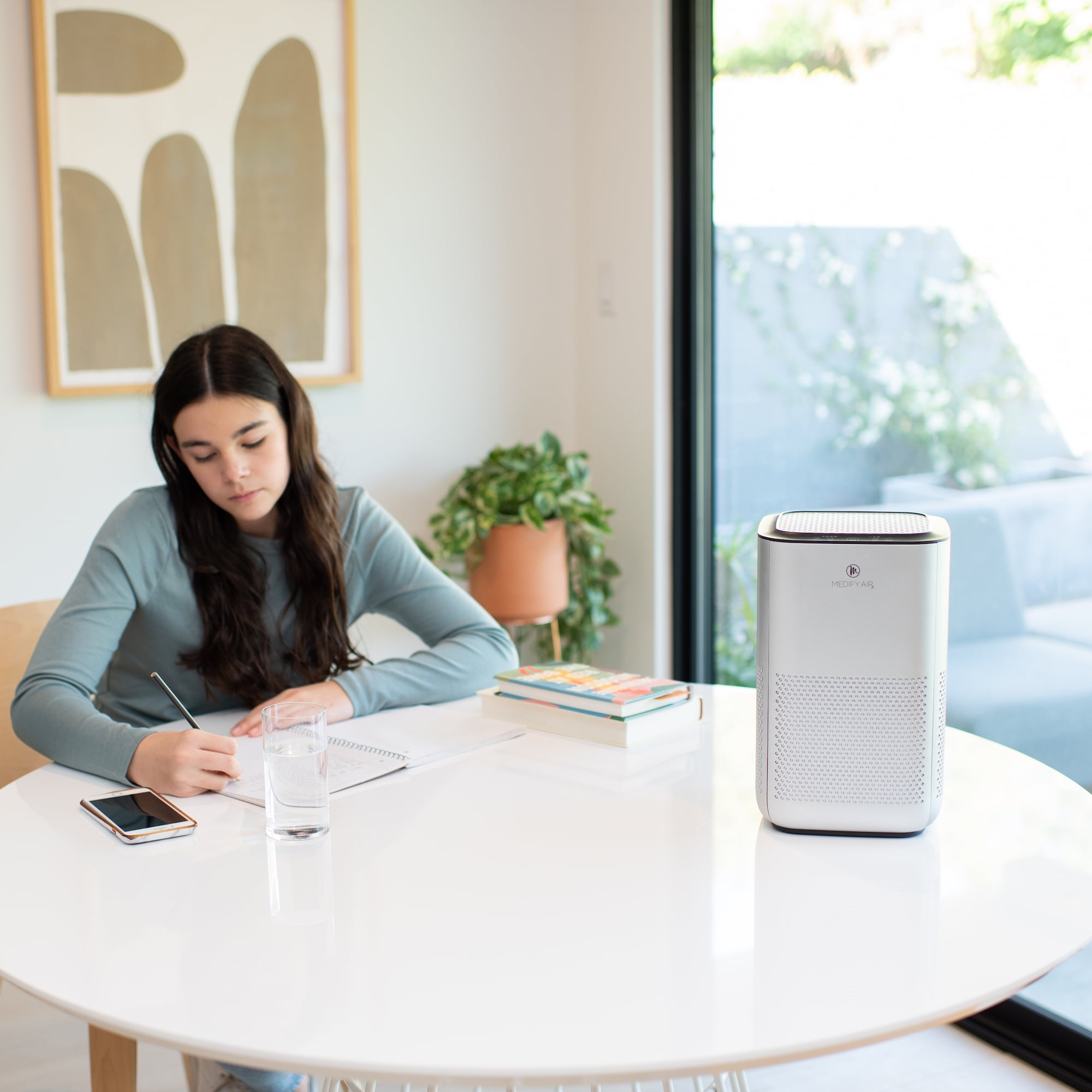 Medify Air MA-15 Air Purifier with HEPA Filter, Removes Smoke, Dust and Odors, White, 2-Pack