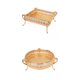 thumbnail image 1 of 2 piezas de soporte para frutas, estante de almacenamiento, bandeja de de aperitivos de Metal, decoración de fiesta, 1 of 9