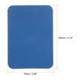 thumbnail image 2 of Uxcell 6Pcs Iron on Patches for Clothing Repair 3"x4-1/4" Fabric Patch Cotton Decorating for Clothes Pants  Blue, 2 of 4