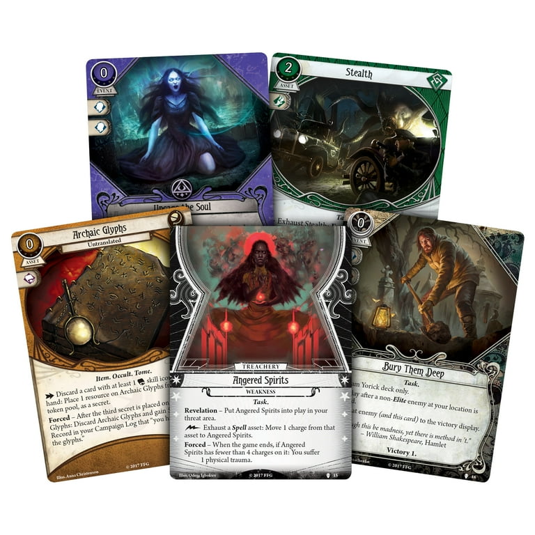 arkham horror card game path to carcosa Horror: The Strategy Board for Ages 14+ Arkham Horror: The Card Game