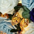 thumbnail image 6 of Efavormart Rose Gold 5 FT 10 LED Leafs Battery Operated Fairy String Lights Holiday Indoor Party Home Kitchen Bar Decoration, 6 of 11