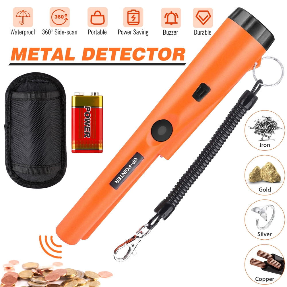 Metal Detector Pinpointer Waterproof Handheld Pin Pointer Wand, High