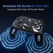 EasySMX S10 Elite Wireless Controller for Switch 2/PC/iOS/Android - 1-Key Wake & Voice Chat