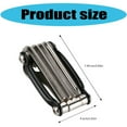 thumbnail image 5 of Compacts Bike Repair Carbon Steel Multitool Emergencies Repairs Wrenches for Professional and Casual Cyclists, 5 of 12