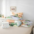 thumbnail image 6 of Manfei Cartoon Frog Mushroom 7 Pieces Bedding Comforter Set,Music Instruments Guitar Full Bedding Set,Red Fruit Fitted Sheet Flat Sheet For Girl Boys,Ultra Soft Home Decor Reversible, 6 of 8