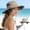 Khaki, variant on Outdoor Sun Hat with Solar Fan, Breathable Mesh Neck & Face Cover for Fishing, Hiking, Gardening - Waterproof, Adjustable, 3 Speed Fan Army Green