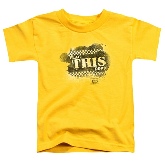 Taxi - Flag This - Toddler Short Sleeve Shirt - 4T