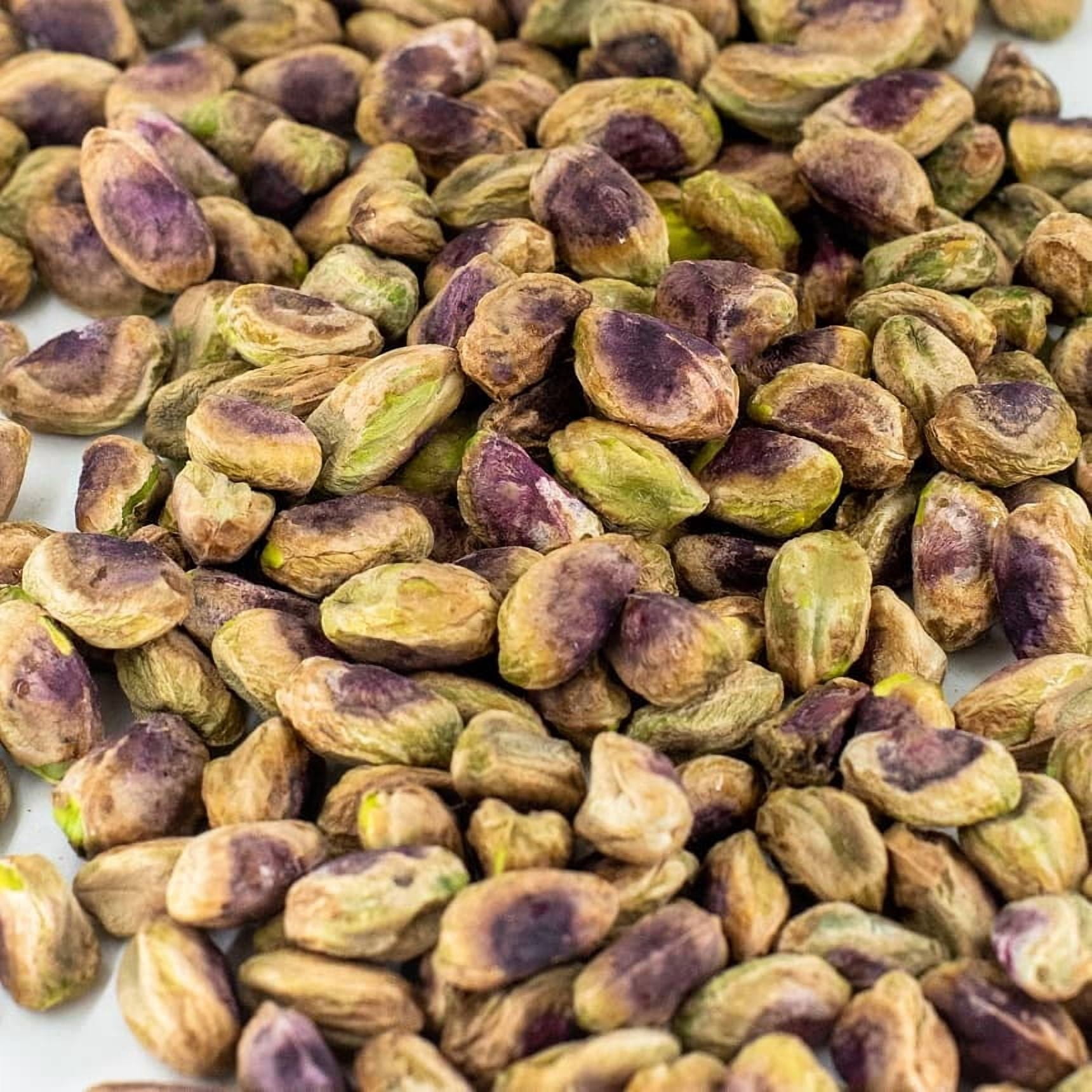 Nutural World - Dry Roasted Pistachio Kernels - Unsalted 17.63 oz (500g) - Vegan, Kosher, Paleo Friendly - Contains Pistachios (Tree Nuts)