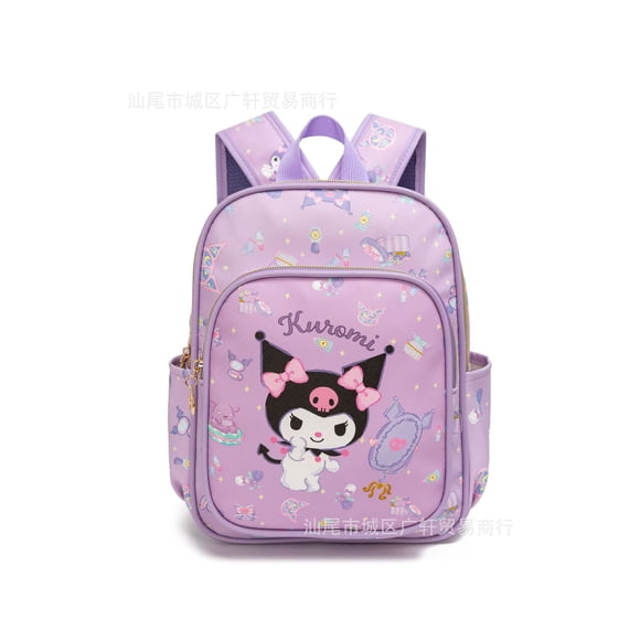 Mochila impermeable estilo kuromi coreano con estampado kuro