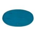 thumbnail image 4 of Kacey Carved Wood Oval Coffee Table, Blue, 4 of 10