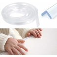 thumbnail image 1 of Protector de bordes de muebles transparente, 6 m de silicona preadhesiva para muebles de bebé, protector de bordes y esquinas de armarios para la seguridad del bebé, 1 of 5