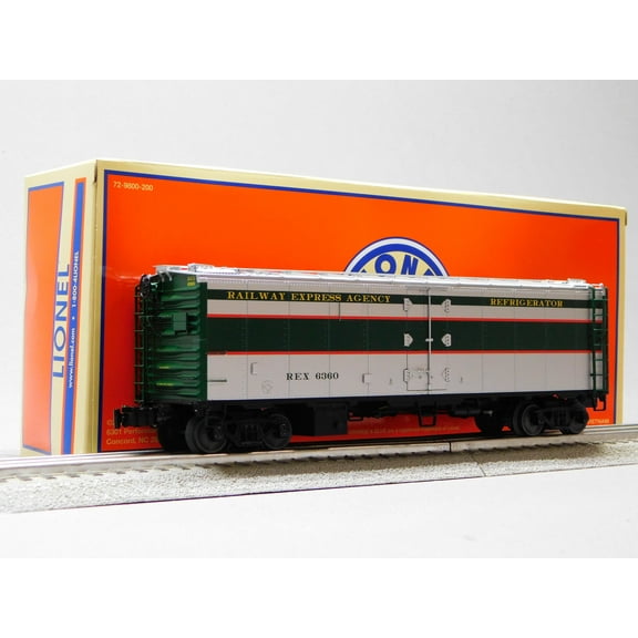 LIONEL RAILWAY EXPRESS AGENCY REX HOTBOX REEFER #6360 O GAUGE 2526300