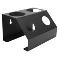 thumbnail image 3 of Rejilla para escurrir botellas de refrescos con 2 orificios, accesorio de cocina, color negro, 3 of 10