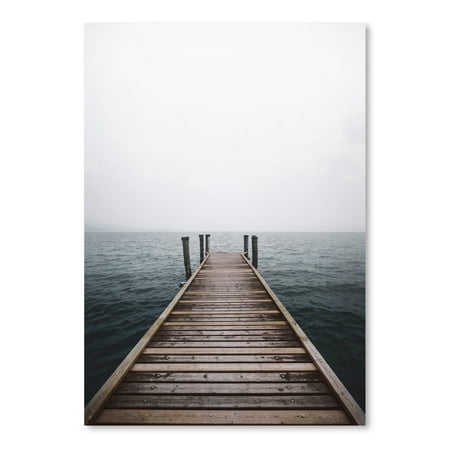 UPC: 0686457561518 | Americanflat Wooden Pier by Tanya Shumkina Poster Art Print