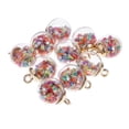 thumbnail image 1 of 2x 10 piezas estrels de cristal colgantes de cristal de cristal colgantes manualidades de bricoje BLESIY encantos para la fabricación de joyas, 1 of 8