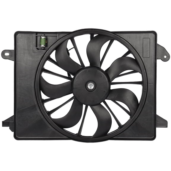 AUTOMUTO Radiator Cooling Fan fit for 622550 674-01031 68050129AA Replacement fit for 2009-2017 for Dodge Challenger 2009-2017 for Dodge Charger