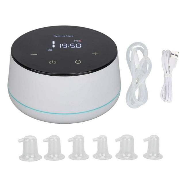 Electric Inverted Nipple Corrector, Rechargeable, LED Display, Quiet, High Power, Flat Nipple Pullers for Women