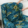 thumbnail image 5 of Skksst Modern Printed Wingback Sofa Slipcover 2-Pieces Furniture Portector Armchair Cover, 5 of 7