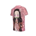 thumbnail image 4 of Kamado Nezuko Kids' Short Sleeve T-Shirt Print Tee Shirts For Boys & Girls Summer Casual Wear Fashion Top Blouse Small, 4 of 9