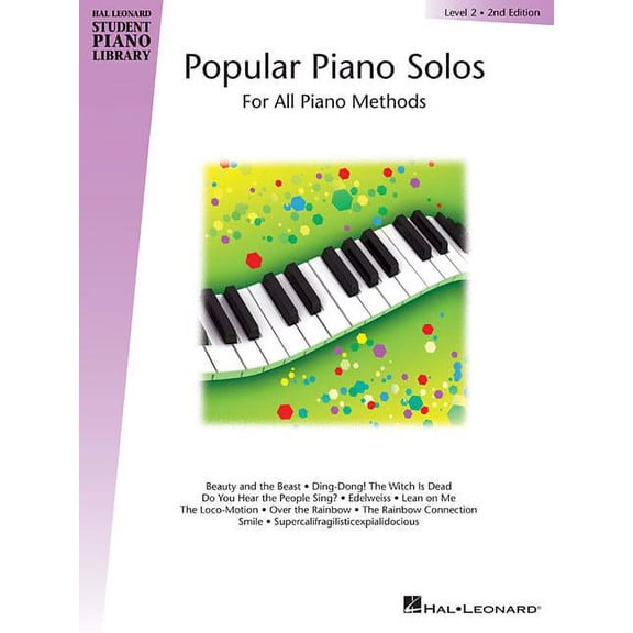 Hal Leonard Student Piano Library (Songb Popular Piano Solos, Level 2: For All Piano Methods, (Paperback)