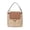 D, variant on bravefron Small Straw Bucket Bags for Women Bucket Summer Beach Shoulder Bags Crossbody Bags Lady Travel Purses and Handbags Female Shoulder Simple Bag