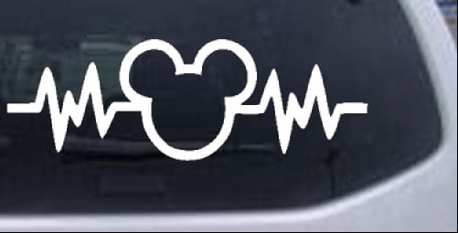 Mickey car decal deals